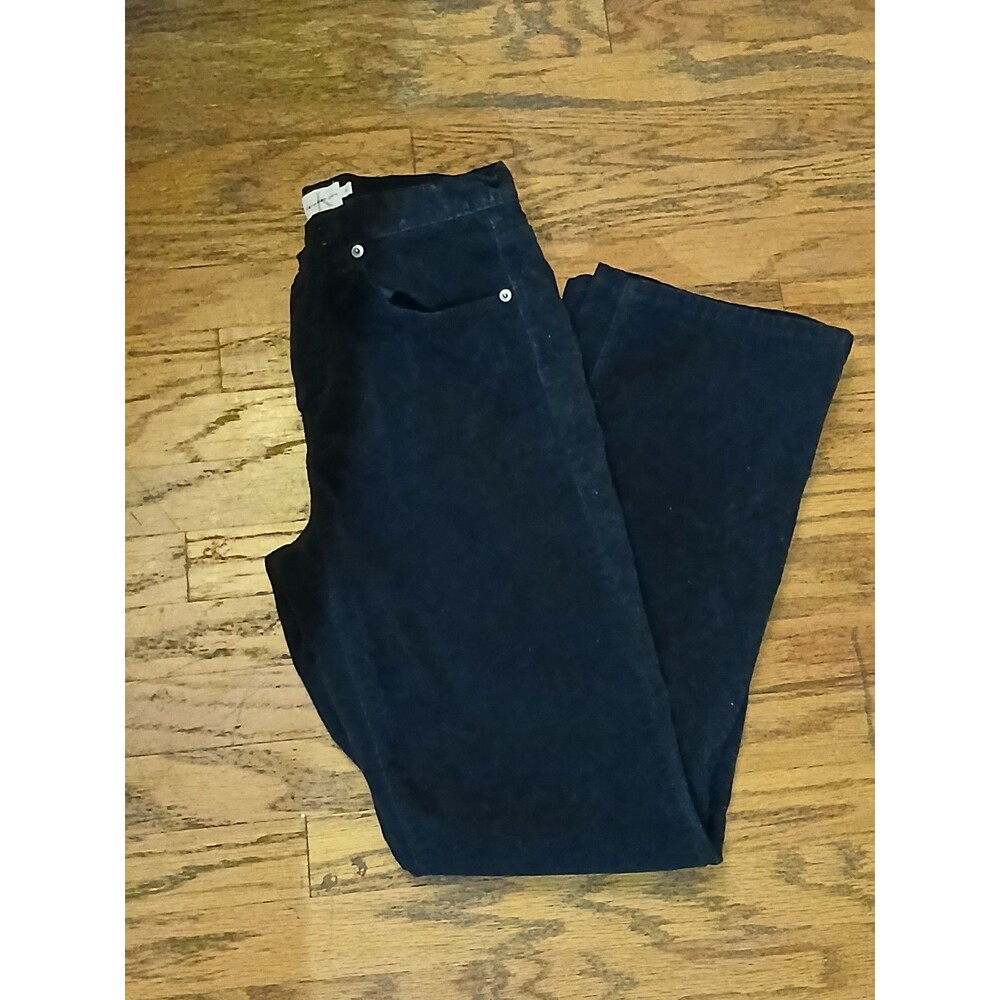 Black corduroy pants